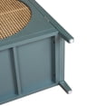 thumbnail image 4 of Sideboard Buffet Cabinet with Rattan Doors Free Standing Accent Storage Cabinet for Kitchen Dining Room Living Room Hallway, Green, 4 of 6