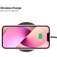 thumbnail image 5 of iPhone 13 Mini Silicone Case (5.4 inch) {Shock-Absorbent- Protective Slim Silicone Case Compatible for iPhone 13 Mini (5.4 inch} Color Light Pink, 5 of 6