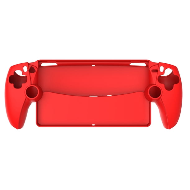 Funda protectora de silicona para PlayStation Portal para PS5 Portal (rojo)