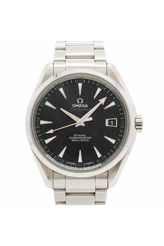 Pre-Owned Omega Seamaster Aqua Terra 231.10.42.21.01.001 Black Dial Men's Watch