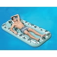 thumbnail image 4 of (2 pack) Hobie Inflatable Palm Sun Soaking Lounger with Backrest, Ages 8 & up, Unisex, 4 of 9