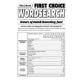 thumbnail image 2 of Take a Break - First Choice Word Search: 100+ Puzzles, Codewords, Fill-Ins, Crosswords, Variety Puzzles, Solutions, Mind-Boosting Fun, Brain Challenges, Relax, Unwind, Unplug, De-Stress Solve, 2 of 3