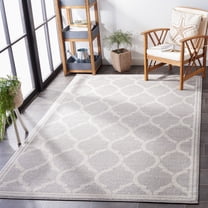 Safavieh Amherst Wendy Geometric Area Rug, Light Gray/Ivory, 6' x 9'