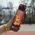 thumbnail image 2 of Taza de agua de una pieza de Anime de 560ml, botella de bebida deportiva portátil para exteriores, taza de café, regalo para niños, Luffy Nami, nuevo, 2 of 2