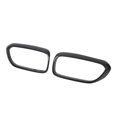 thumbnail image 4 of Front Grill Surround, Front Grille Ring Trim  Carbon Fiber Modification Gloss Black  For Car, 4 of 8