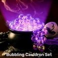 thumbnail image 5 of Tupukom Halloween Decorations Plastic Cauldron, Black Candy Bowl, Large Witch Cauldron Pot Bucket for Halloween Decorations Trick or Treat Holder, Party Supplies Centerpiece, 5 of 9