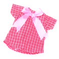 thumbnail image 5 of Tela escocesa para muñecas Sunnimix Vestido de cuadros de 14 pulgadas con decoración de Bowknot, 5 of 5