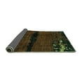 thumbnail image 2 of Ahgly Company Indoor Rectangle Abstract Turquoise Blue Modern Area Rugs, 5' x 8', 2 of 4