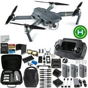 DJI Mavic Pro Collapsible Quadcopter FLY MORE COMBO 3-Battery Ultimate Accessory Bundle - CP.PT.000642