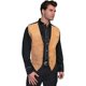 thumbnail image 1 of Chaleco de traje informal retro de color sólido ajustado con doble botonadura para hombre, 1 of 5