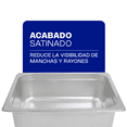 thumbnail image 2 of Inserto de acero inoxidable Rhino INAN-4 tamaño noveno 17.5 x 11 cm altura 4 pulgadas, 2 of 5
