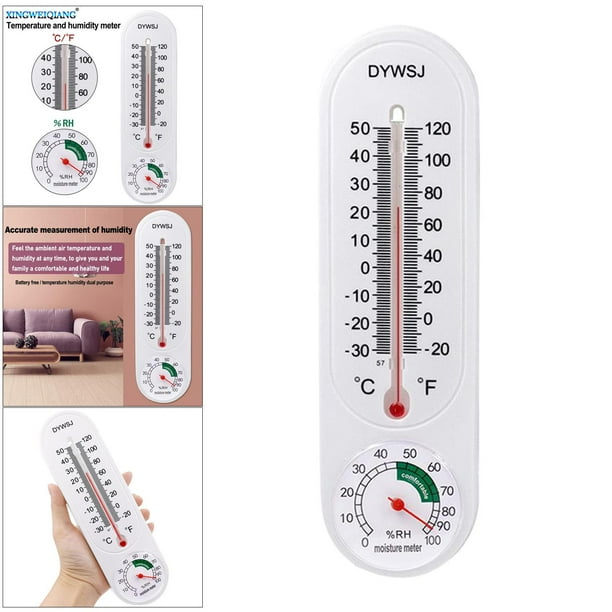 Hygrometer Humidity Temperature Monitor Gauge Home Office Room