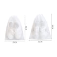 thumbnail image 5 of opvise 10Pcs/Bag Dustproof Drawstring Shoes Drying Bag Non Woven Fabric Practical Dirt-proof Shoes Drying Pouch for Home L, 5 of 8