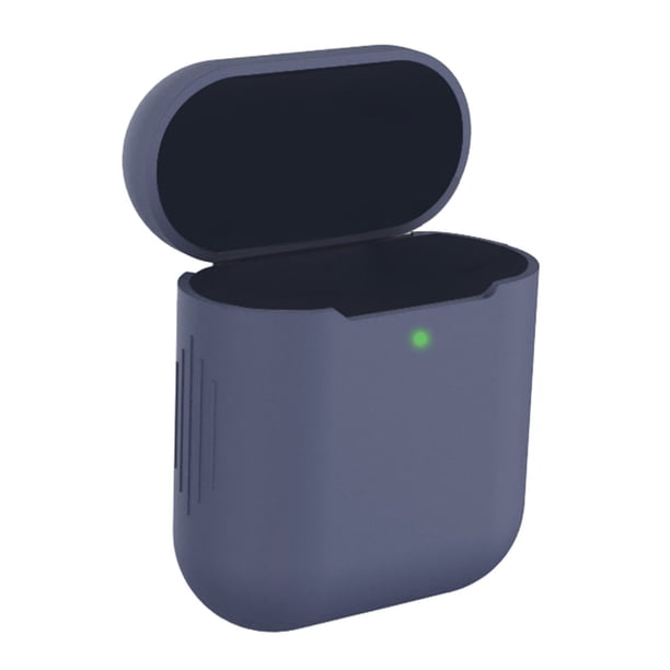 Funda protectora de silicona para AirPods 1/2 Pro, funda antigolpes con barras antideslizantes, compatible con carga inalámbrica.