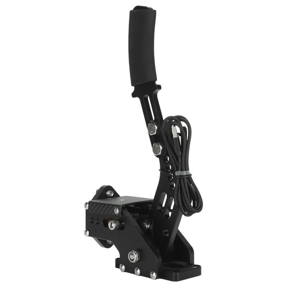 PC Racing Game USB Handbrake for G920 G923 G27 G25 G29 T500 T300 Fanatecosw Lfs Dirt Rally, Height Adjustable Simulate Linear Handbrake with 16 Bit Non Sensor