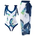thumbnail image 1 of Traje de baño de mujer Traje de baño de una pieza Bikini Traje de baño con cordones Falda larga Conjunto de dos piezas de gasa OAVQHLG3B Store  lin121212, 1 of 1