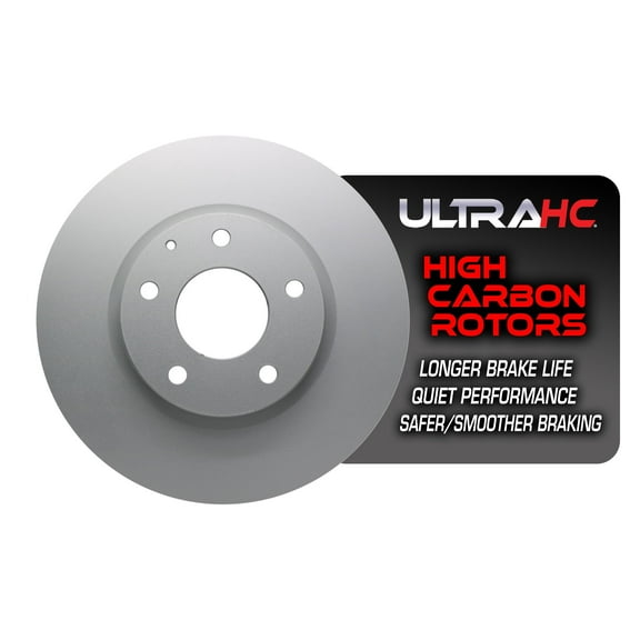 UltraHC Coated High Carbon Brake Rotor, Front UR004331, Mazda 6 2019-2015