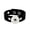 Black, variant on Snap Jewelry Silicone Adjustable Bracelet for 18MM Ginger Charm Buttons in Multicolor 7 Inch