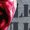 HEATHER GREY, variant on Marvel - Big Red Hulk Face - Women's Racerback Tank