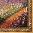 thumbnail image 3 of La Pastiche Claude Monet 'Artist's Garden at Giverny' Hand Painted Oil Reproduction, 3 of 5