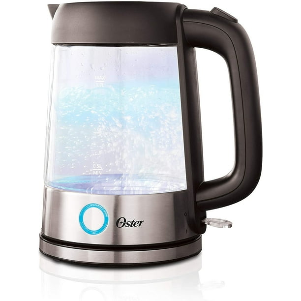 Hervidor de vidrio iluminador Mr. Coffee 1.7L 7 tazas