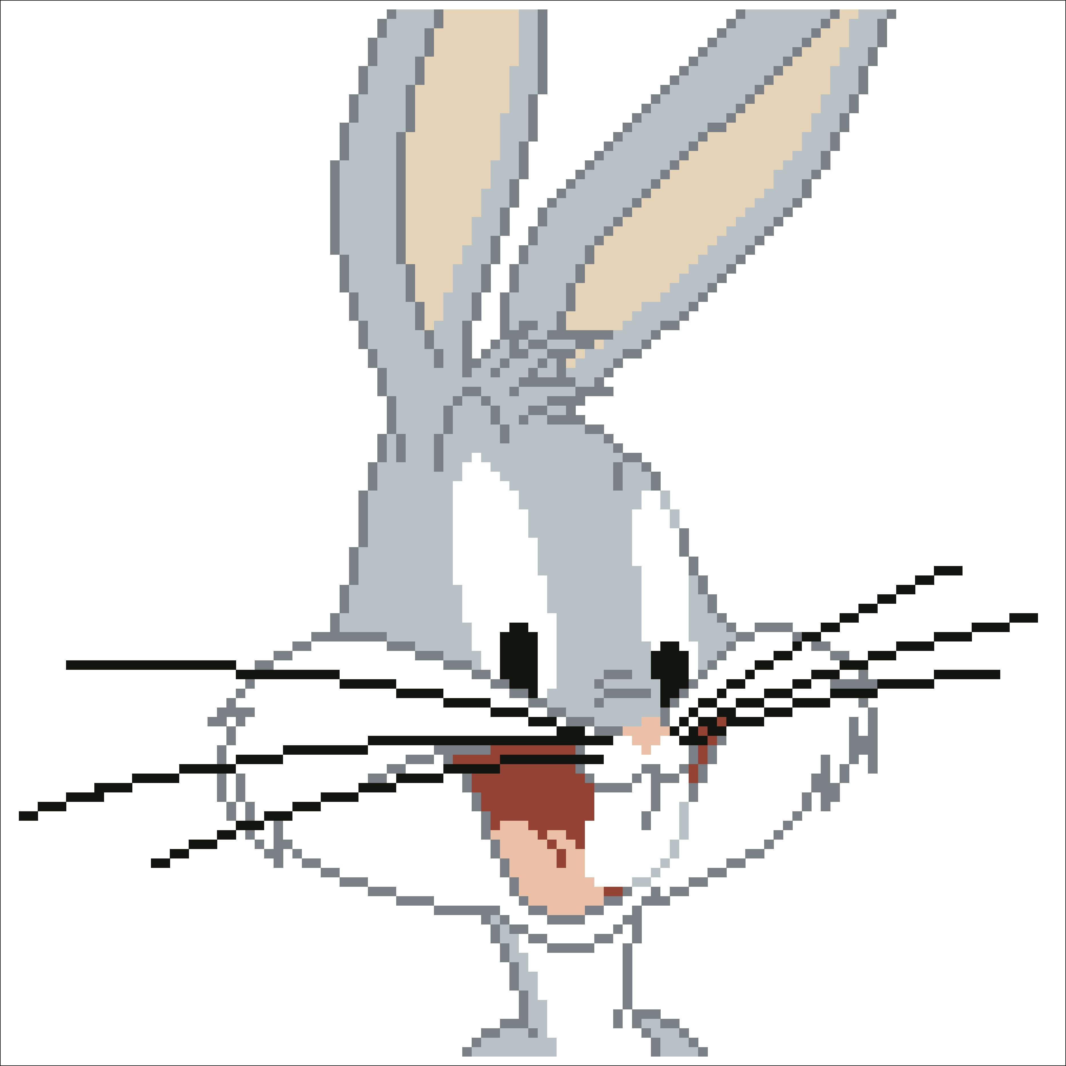 Diamond Painting Kit Intermediate - Bugs Bunny