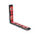 thumbnail image 2 of Amdohai 600mm Foldable Level Ruler 45° 90° 180° Multi-Angle Level Measuring Tool Corners Stairs Scriber 4, 2 of 8