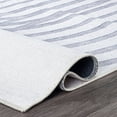 thumbnail image 5 of World Rug Gallery Modern Contemporary Lines Machine Washable 10'x14' Ivory Area Rug, 5 of 9