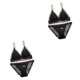 thumbnail image 4 of Sonducket Conjunto de sujetador, ropa interior sin costuras, Bralette sin espalda, copa de tres esquinas transpirable, sujetador, lencería de Type2 NO2, 4 of 6