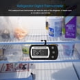 thumbnail image 3 of Termómetro NikouMX Termómetro de cocina LCD grande refrigerador congelador, 3 of 8