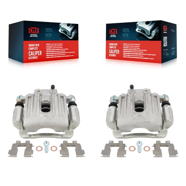 CMX Rear Disc Brake Caliper Assembly Left Right Side (Driver Passenger) Kit for Car 2007-2009 Hyundai Santa Fe KBC-100368