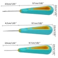 thumbnail image 5 of 3PCS Round Hole Cone Hand Drills Punch Needle Candle Wick Tool for Candle Making, 5 of 5