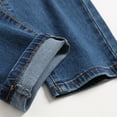 thumbnail image 4 of Aoochasliy Mens Jeans Men's New Tight-fitting Ripped Straight Hip-hop Stretch Motorcycle Denim Trouser, 4 of 6