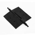 thumbnail image 7 of Renovators Supply Black Wrought Iron Butt Hinge Victorian Steeple Tip Rustproof, 7 of 7