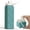 Blue, variant on Yunmu Furniture Collapsible Water Bottles 21oz/610mL, Silicone Travel Water Bottle | BPA Free, Leakproof & Reusable, Foldable Water Bottle, 1-Pack, Blue