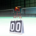 thumbnail image 1 of Colaxi Tableau de Score de Sport 2 Chiffres Compteur de Score Rabattable pour Football Volleyball Jeux d'Équipe Gris, 1 of 8