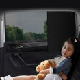 thumbnail image 4 of Ventana Protectora Verano Shade Side Window Sun Sons Cortinas Privacidad Automóvil Bloqueo Magnética Magnetic Universal para Acampar Automóviles Durmiendo, 4 of 9