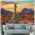 thumbnail image 4 of Sheronv Cactus Plants Tapestry Wall Hanging Unique Style Graphic Tapestries Home Wall Decor Art for Living Room Bedroom Apartment Farmhouse Dorm 40x30inch, 4 of 6