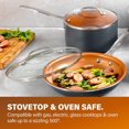 thumbnail image 2 of Gotham Steel 20 Piece Nonstick Ceramic Cookware and Bakeware Set with Lids Dishwasher and Oven Safe, 2 of 8