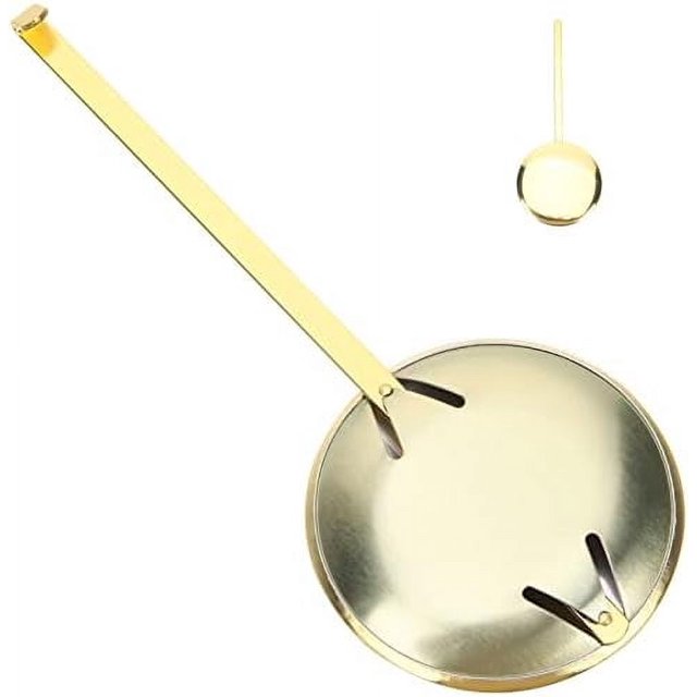 Grandfather Clock Quartz Wall Clock Accessories Pendulum Metal Pendulum Part Wall Clock Accessory Golden Gold Wall Clock Golden 15x6cm Golden 15x6cm Golden 15x6cm