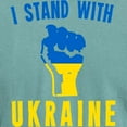 thumbnail image 3 of CafePress - I Stand With Ukraine T Shirt - Mens Comfort Colors Shirt, 3 of 5