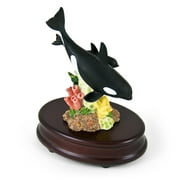 Incredible Mother Killer Whale and Baby Musical Figurine - Under the Sea (The Little Mermaid)
