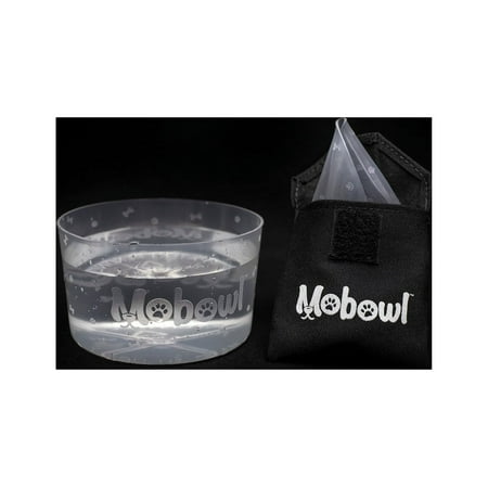 UPC: 0860002160900 | Mobowl MB04P 3.5 x 3.5 in. Mobowl with Carrying Pouch  Black