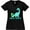 AB-Black, variant on Inktastic Auntie-saurus Cute Brontosaurus Family Women's Plus Size V-Neck T-Shirt