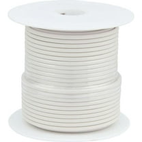 14 AWG White Primary Wire 100ft