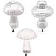 thumbnail image 4 of Vase en Verre Champignon Vase à Fleurs Décor Champignon, 4 of 5