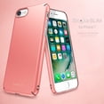 thumbnail image 2 of Ringke for iPhone 7 [Slim] Lightweight Thin Soft Premium Coating Hard PC Heavy Duty Shockproof Cover - Gloss Black, 2 of 8