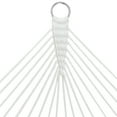 thumbnail image 4 of Sunnydaze 2-Person Quilted Polyester Spreader Bar Hammock with Stand, 350 lb Capacity - Gray/Blue, 4 of 6