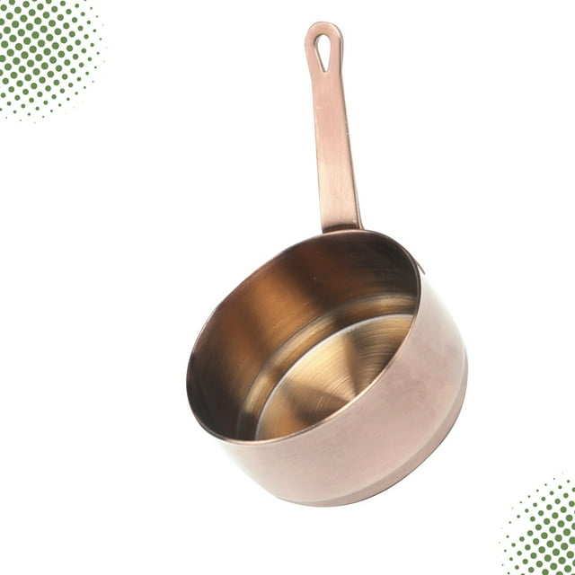 CTIRCHIU Bol à Sauce en Acier Inoxydable avec Finition Or Rose pour Usage Domestique 50ML