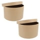 thumbnail image 3 of Cajas de papel de Kraft circulares de 2 piezas para recuerdo y manualidades Caja de chocolate de la caja de recuerdo de boda, 3 of 8